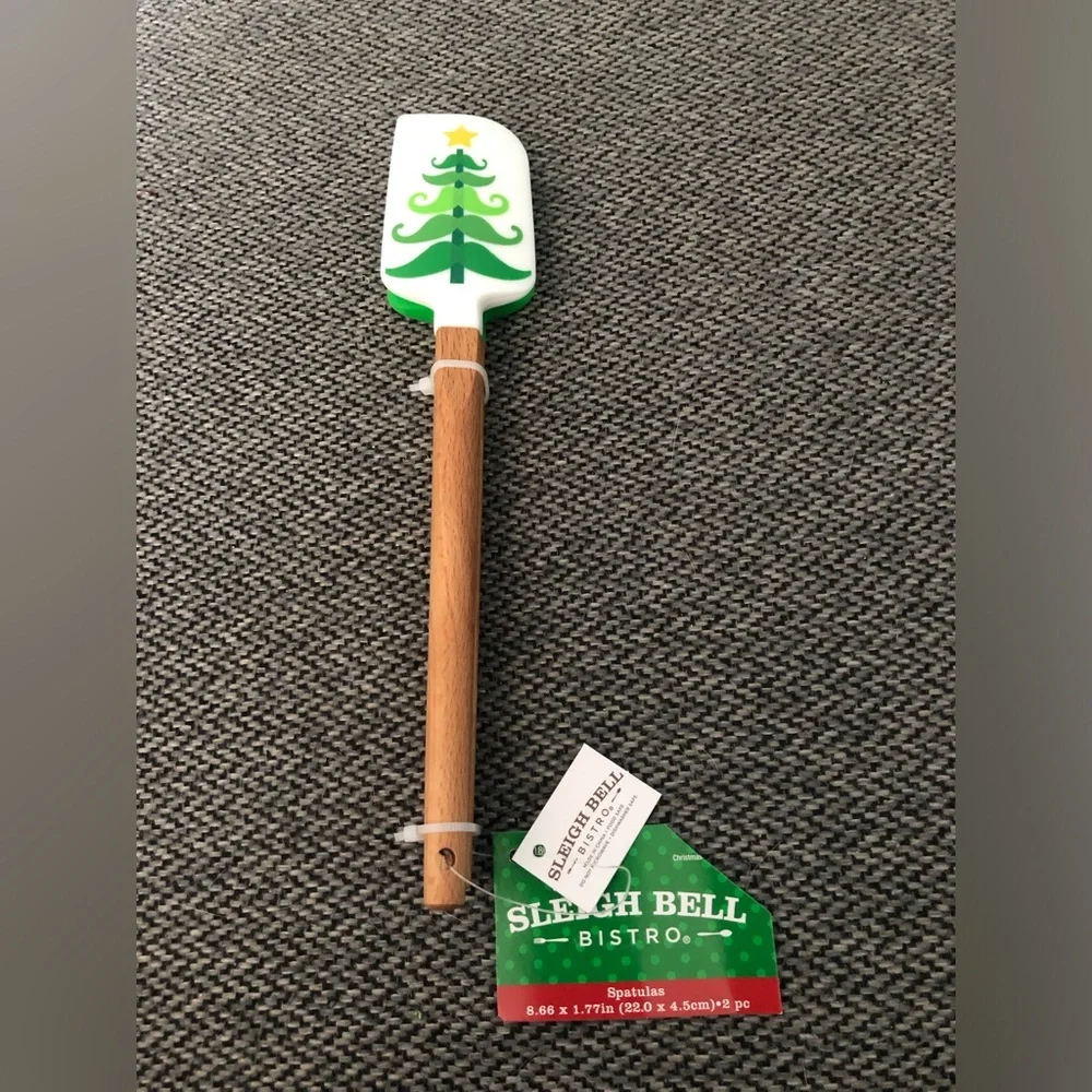 Sleigh Bell Bistro Mini Spatulas (2)